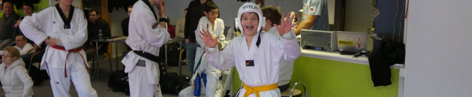 Atmosfären i taekwondo inomhustävlingar