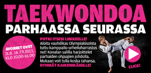 ¡Empieza el taekwondo!