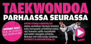 Alusta taekwondoga!