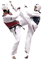 Nya bälten för taekwondo-atleter