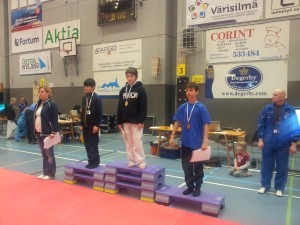2 gold, 1 silver and 1 bronze from the Budo Nord Open