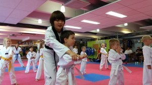 Taekwondo Peace Corpsit vierailivat salillamme