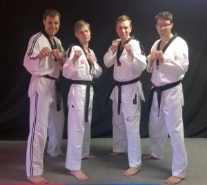 Black belts for Mati and Lasse