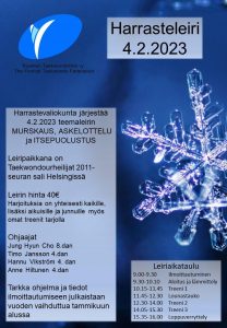 اردوی سرگرمی انجمن تکواندو فنلاند 4.2. در سالن TU11