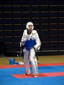 Taekwondourheilijoiden potkuleiri 18.5.
