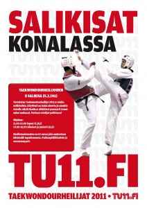 Taekwondourheilijoiden toinen salikisa 25.2.2012